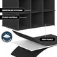 24 Section Shelves Hanging Shoes Organizer