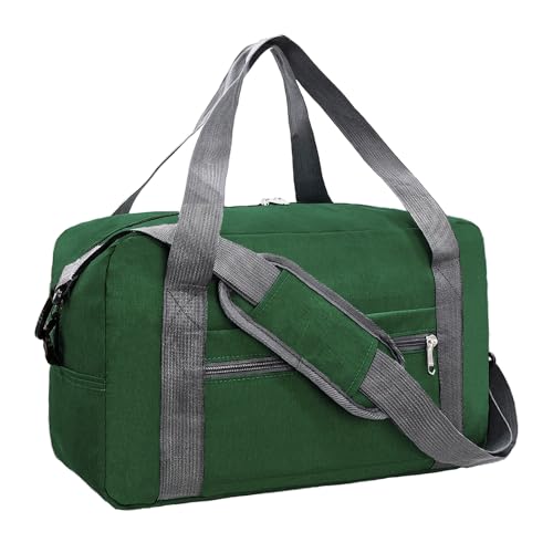 15 Inch Small Carry On Bags for Airplanes Spirit Airlines Personal Item Bag Underseat Foldable Travel Duffle Gym Bags for Women Men