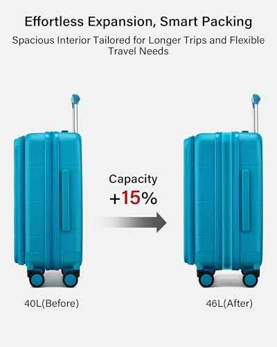 Hardside Expandable Carry On Luggage