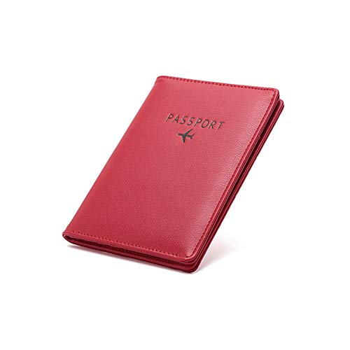 Travel Wallet & Family Leather Passport Holder Cover RFID Blocking Travel Wallet