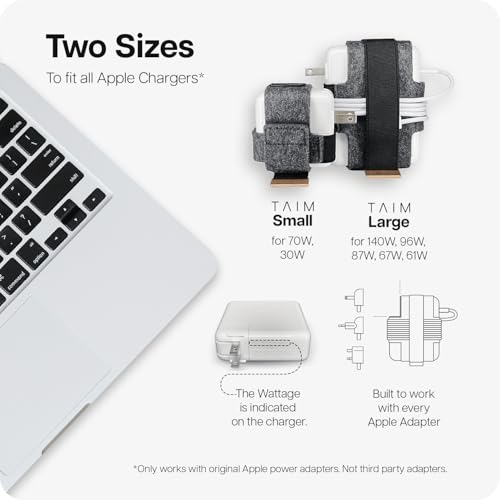 TAIM Premium Charging Cable Organizer Case