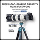 Carbon Fiber Tripod 60 Inch 360 Degree Ball Head Quick Release Plate Lightweight Travel Tripod
