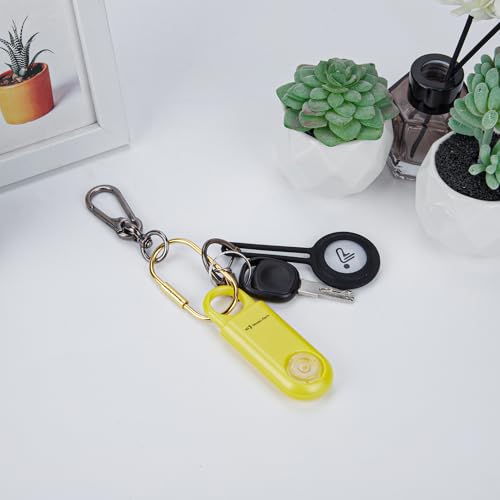 130db Personal Safety Alarm with Ultra Bright Strobe Light. Lemon Yellow