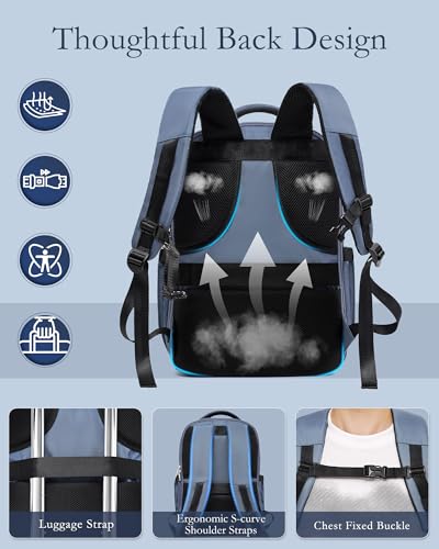Lightweight Luggage with TSA Lock (3 Count)
