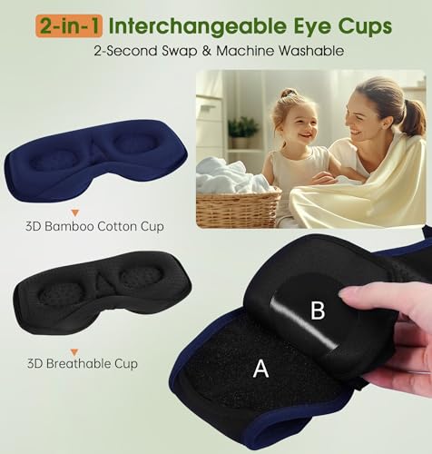 Bamboo Cotton Bluetooth Sleep Mask