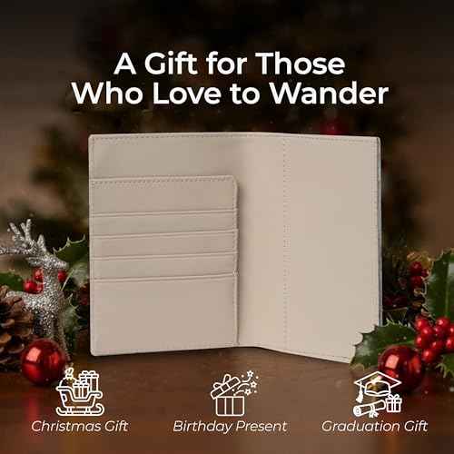 Leather Passport Holder for Travel