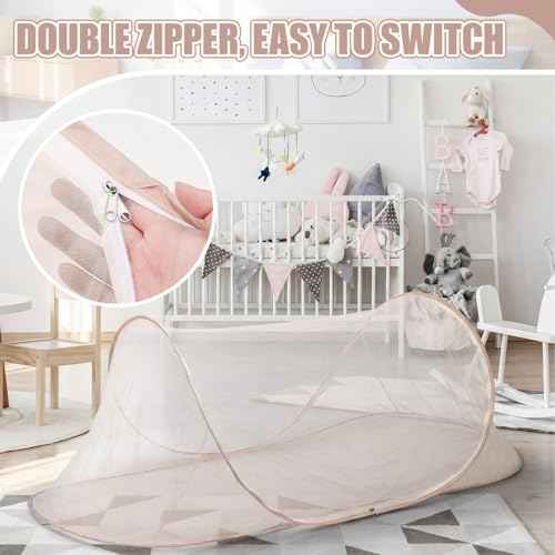 1 Pcs Mosquito Netting for Camping Bed 78 * 31 * 22 Inch
