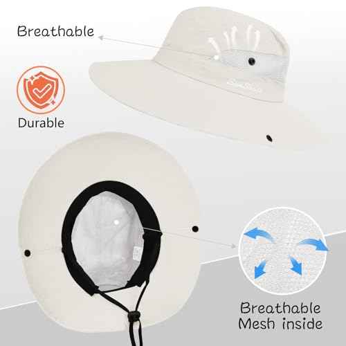 Women's Ponytail Safari Sun Hat