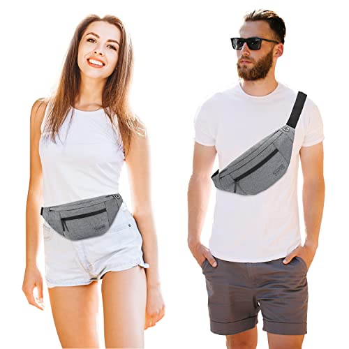 Crossbody Bags for Women Men Travel Essentials Fanny Pack Belt Bag