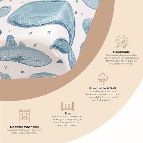 Ocean Crib Sheet