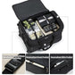 Large Expandable checked Luggage Suitcases with Wheels Foldable Duffle Bag for Travel suitcase for Women Men Garment Bag（Black）