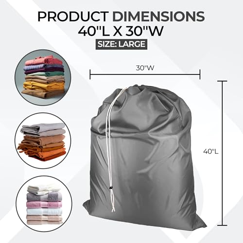Jumbo 100% Heavy Nylon Laundry Bag