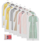 12 Pack Garment Bags for Hanging Clothes