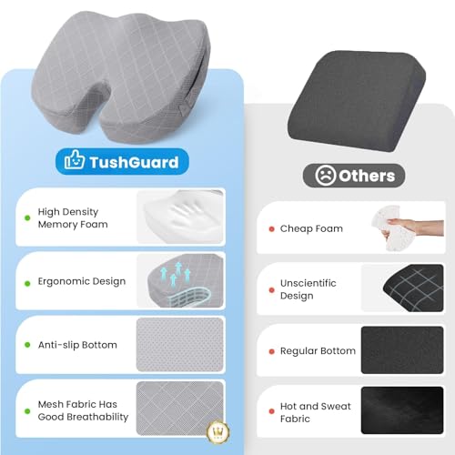 Memory Foam Office Chair Seat Cushion