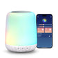 White Noise Sound Machine for Sleep Portable Sound Machine with 30 Soothing Sounds 12 Night Light Colors 4 Timer Sleep Machine for Baby Adults