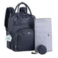 Leather Diaper Bag Backpack