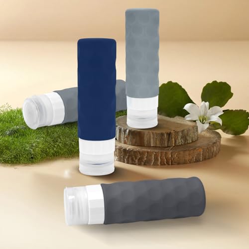 Travel Bottles for Toiletries (4 Count)