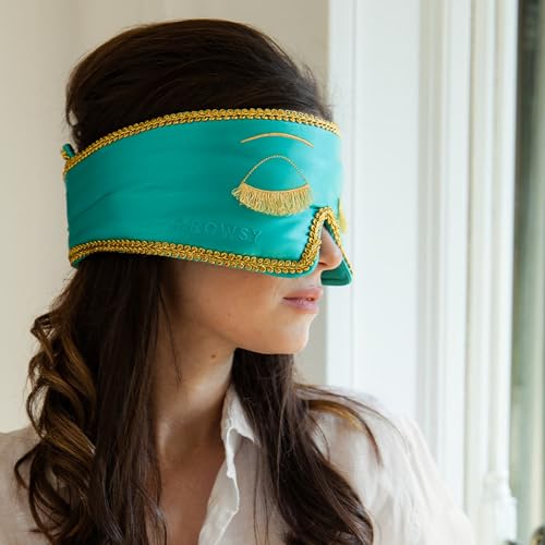 Breakfast at Drowsy Silk Sleep Mask