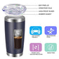 20oz Tumbler with Lid and Straw Stainless Steel Tumbler Cup Vacuum Insulated Double Wall Travel Coffee Mug Powder Coated Coffee Cup