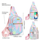 Small Sling Bag For Women Men Casual Crossbody Sling Backpack