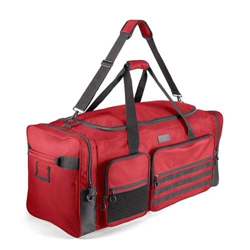130L 36" Extra Large Heavy Duty Sports Equipment Storage Duffle Bag