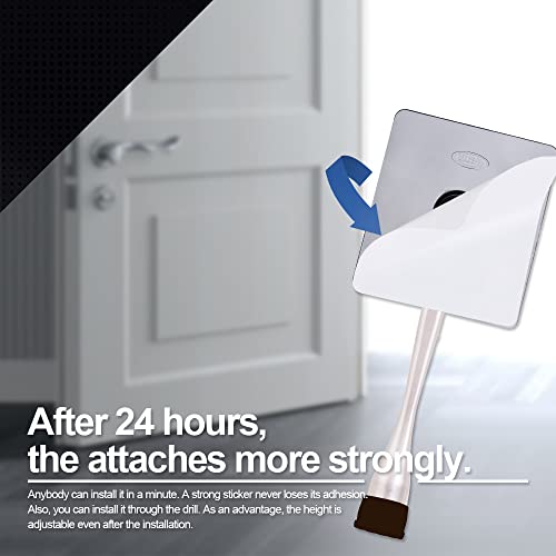 One Touch Doorstop Adhesive Bracket (13.25 Count)