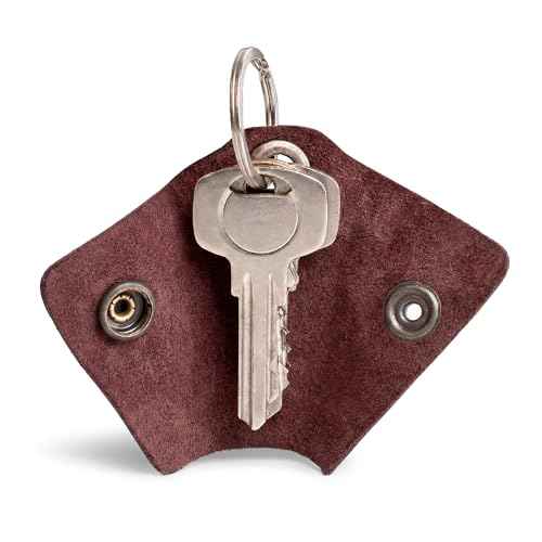 Full Grain Leather Wrap Keychain