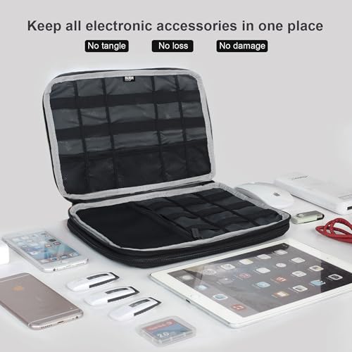 Double Layer Electronics Organizer