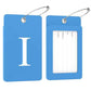 2 Pack Initial Luggage Tags for Suitcases Airplane Travel Essentials (2 Count)