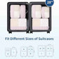 7 Set Striped Packing Cubes for Travel Carry on Suitcase