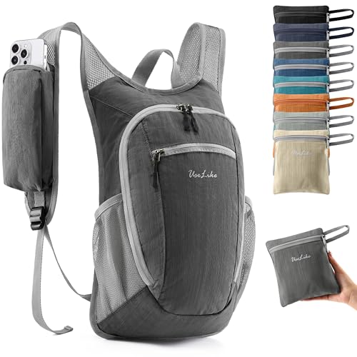 10L Small Hiking Backpack Travel Daypack Lightweight Packable Back Pack for Women Men