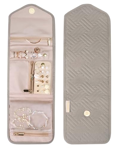 Travel Jewelry Organizer Case Foldable Jewelry Roll