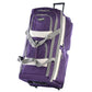 29 inch Jumbo Size 8 Pockets Wheeled Rolling Duffel Bag Water Resistant Luggage Lightweight Travel Suitcase with Retractable Handle