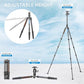 Lightweight Carbon Fiber Reverse Folding Travel Tripod with Ball Head