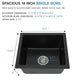 18 Granite Composite Bar Sink