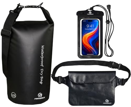 Waterproof Dry Bag with Double Zip (3 Count)