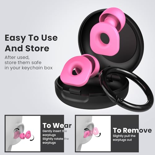 2 Pairs of Earplugs for Sleeping