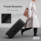 Checked Expandable Suitcase