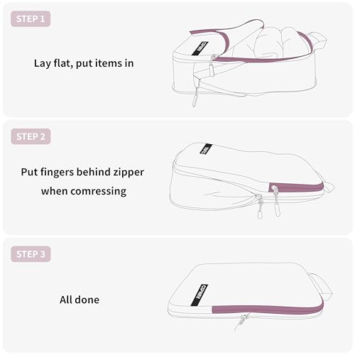 Compression Packing Cubes for Travel
