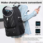 17.3 Inch Travel Laptop Backpack with Shoe Compartment