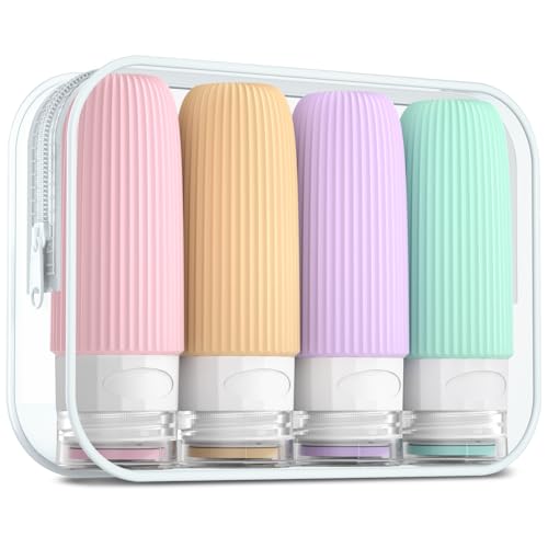 Travel Bottles for Toiletries (4 Count)