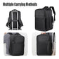 Vacuum sealed travel computer backpack