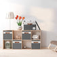 6 Pack Fabric Storage Bins with Lid