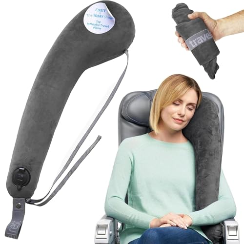 All-in-One Travel Neck Support & Body Pillow - Grey