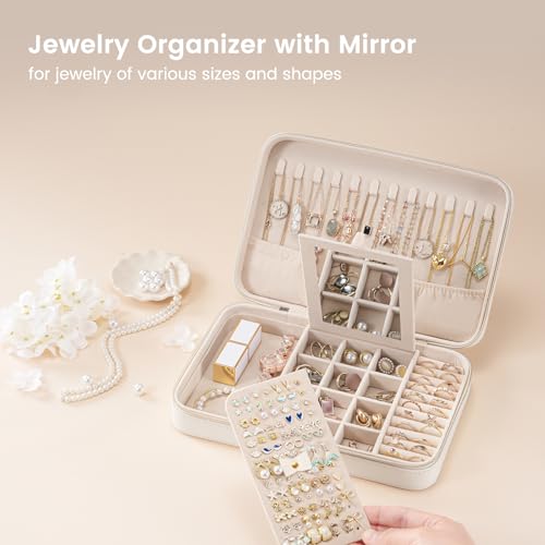 Travel Jewelry Case for Women Girls
