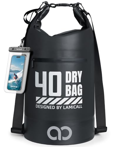 Dry Bag Waterproof Backpack with Phone Pouch 5L