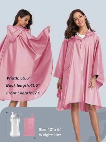 Rain Poncho for Adults