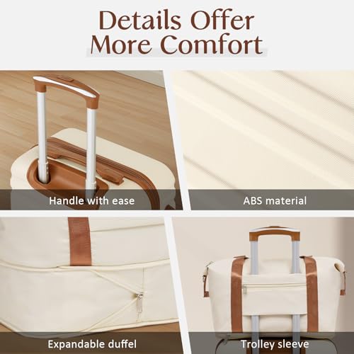 Luggage Set Hardside Suitcase (3 Count)
