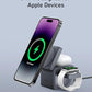 3-in-1 Cube MagSafe Compatible 15W Foldable Charging Station