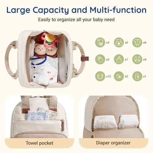 Diaper Bag Backpack Multi